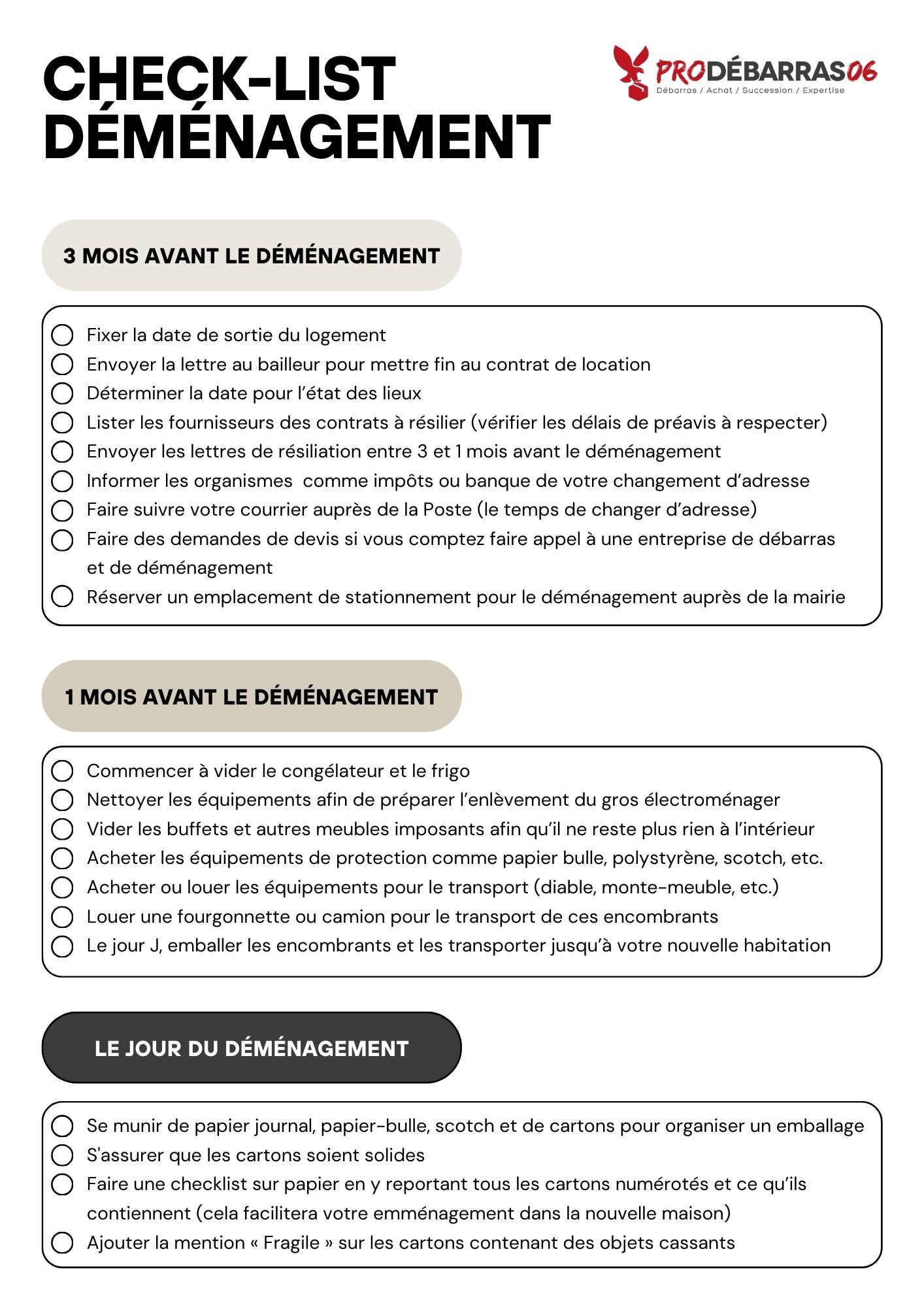 une check liste de demenagement pdf a imprimer gratuitement - pro debarras 06