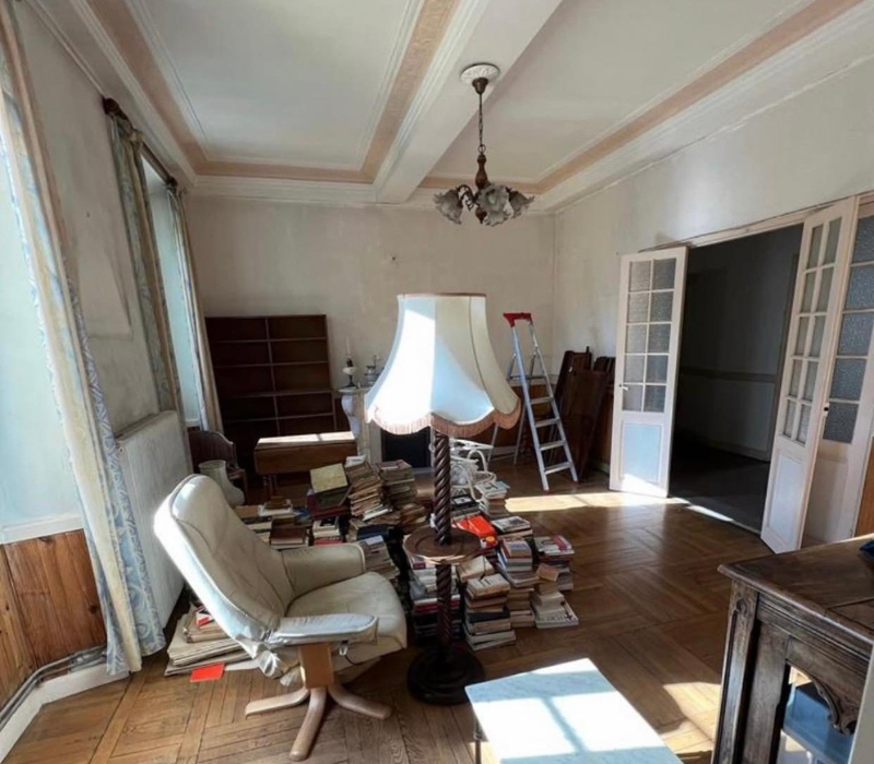 avant intervention débarras appartement belle epoque a cimiez nice par pro débarras 06